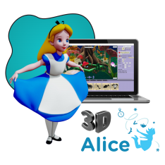 Alice 3d - КИБЕРшкола программирования для детей, компьютерные курсы для школьников, начинающих и подростков - KIBERone г. Тобольск