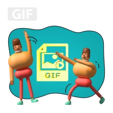 Gif-анимация - КИБЕРшкола программирования для детей, компьютерные курсы для школьников, начинающих и подростков - KIBERone г. Тобольск