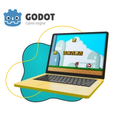 Godot. Основа создания легендарных игр - КИБЕРшкола программирования для детей, компьютерные курсы для школьников, начинающих и подростков - KIBERone г. Тобольск