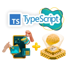 TypeScript + AI: создаём умные веб-приложения - КИБЕРшкола программирования для детей, компьютерные курсы для школьников, начинающих и подростков - KIBERone г. Тобольск