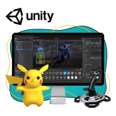 Мир игр на Unity 2D на популярном движке + AI-помощники - КИБЕРшкола программирования для детей, компьютерные курсы для школьников, начинающих и подростков - KIBERone г. Тобольск