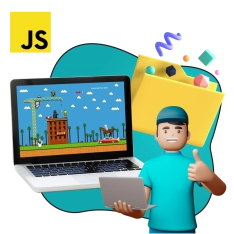 JavaScript + AI. Проектное обучение + геймификация + AI-помощники - КИБЕРшкола программирования для детей, компьютерные курсы для школьников, начинающих и подростков - KIBERone г. Тобольск